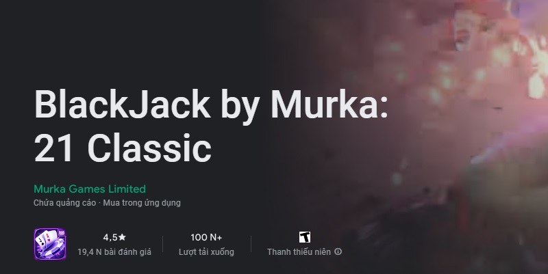 Game Blackjack by Murka: 21 Classic